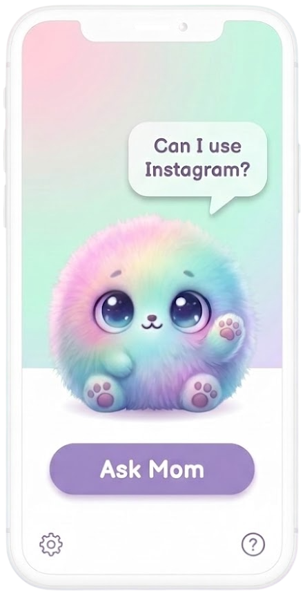 Kid's app - asks for access